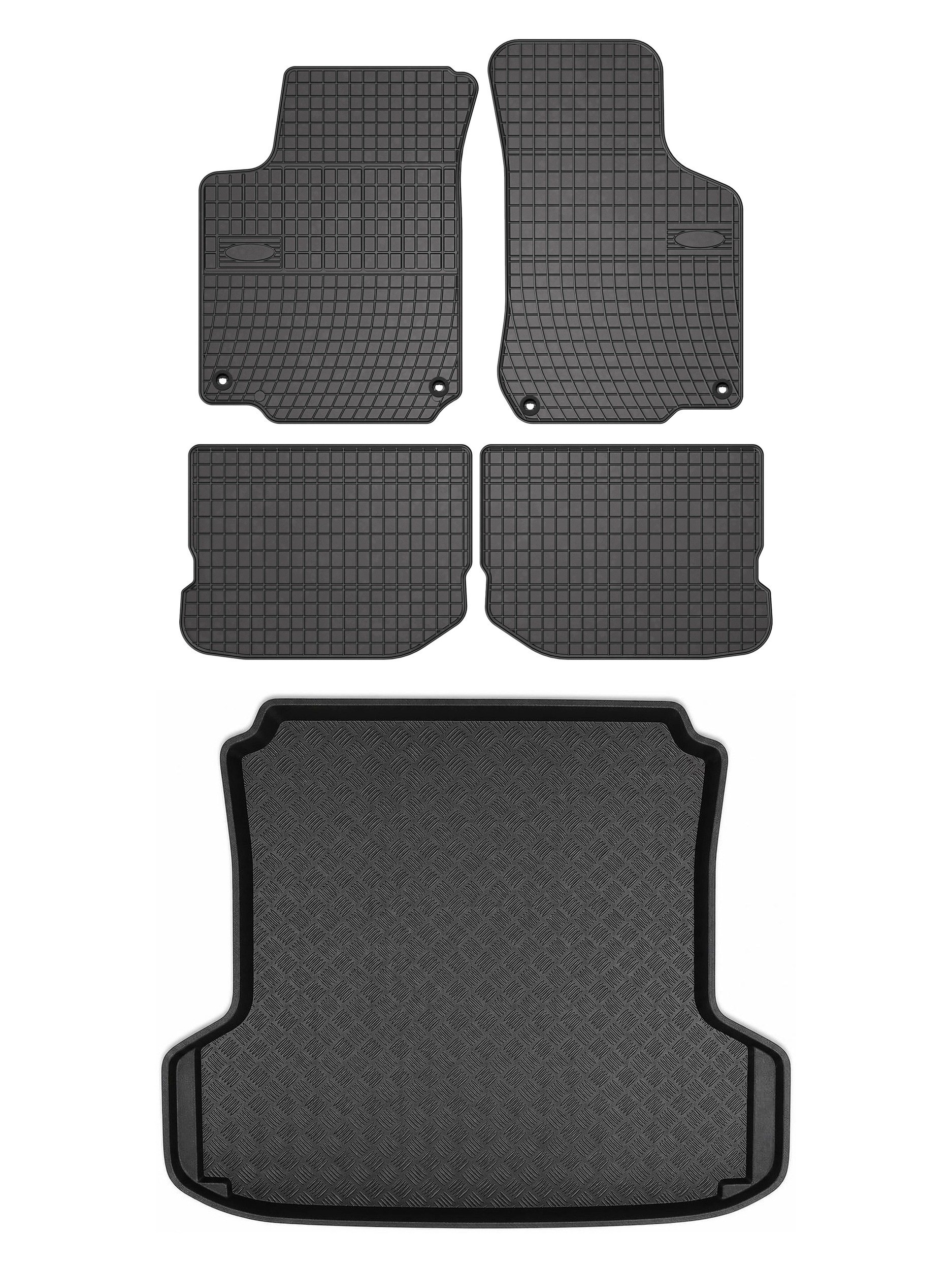 Gumové koberce SolidPRO rohož do kufru pro: Seat Toledo II 1998-2004