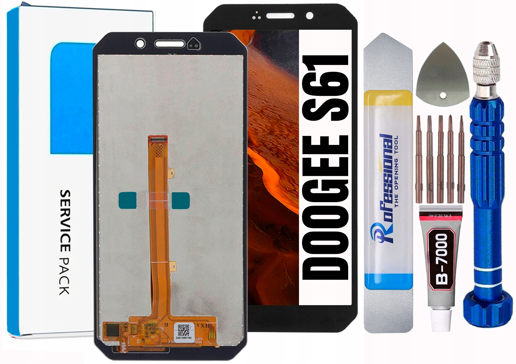 Displej Pro Doogee S61 Originální LCD Displej