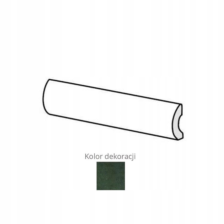 EQUIPE ARTISAN PENCIL BULLNOSE MOSS GREEN