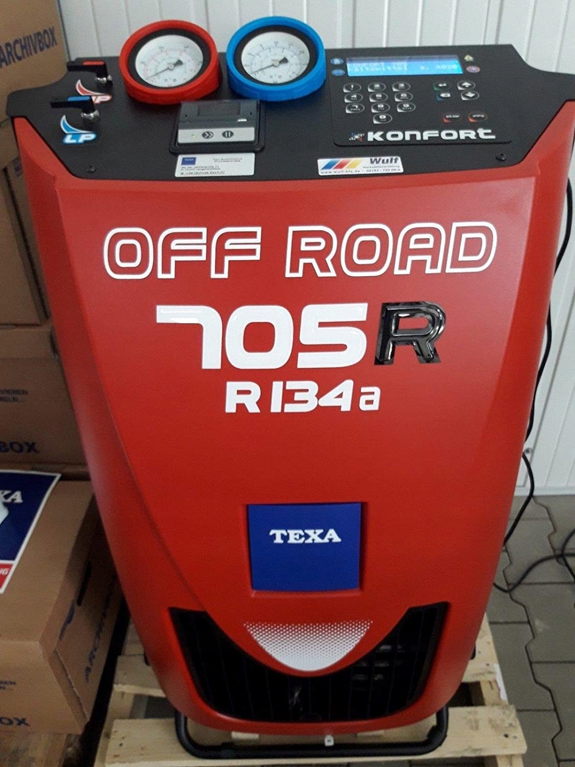 TEXA STACJA KLIMATYZACJI 705r OFFROAD PAS Grzewczy Kod producenta TEXA 705