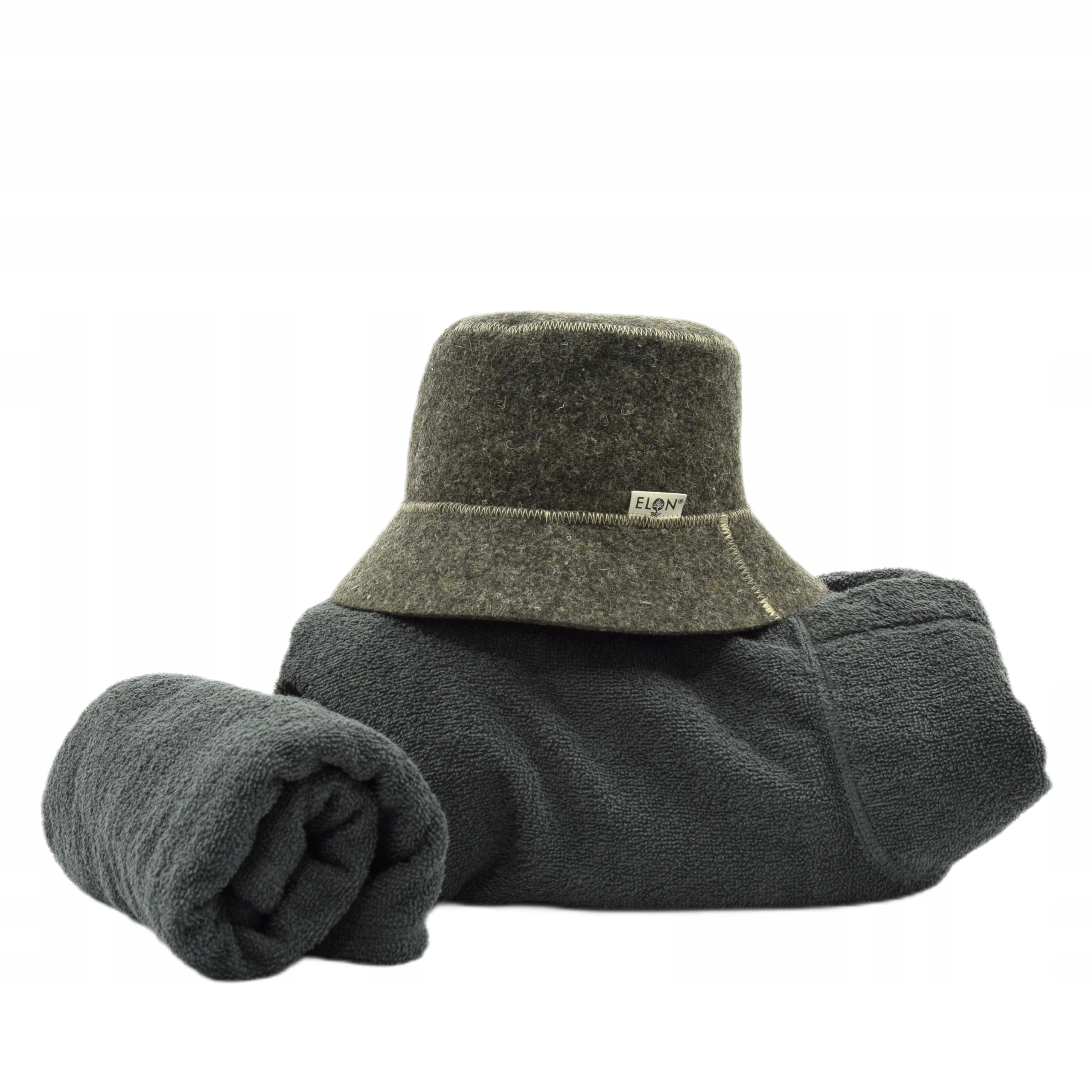 Čepice Klobouk do sauny Kilt Ručník pánský set 3 cz vel M