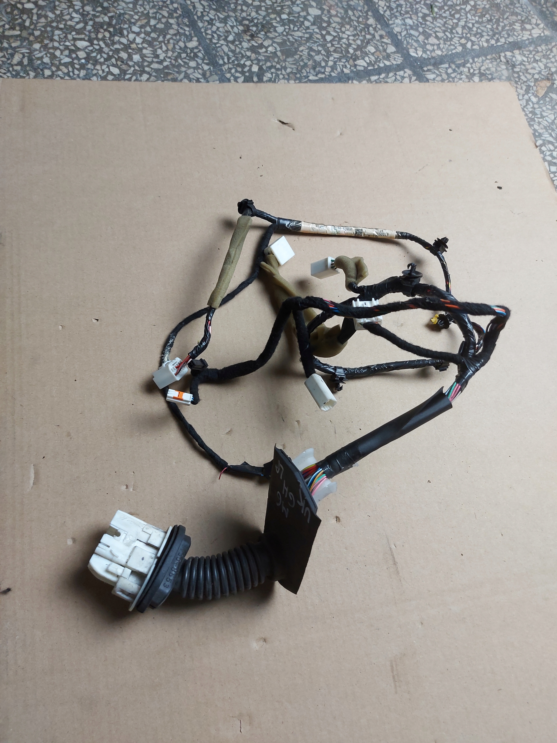 bundle wiring door left front MAZDA 6 GH ANGLIK
