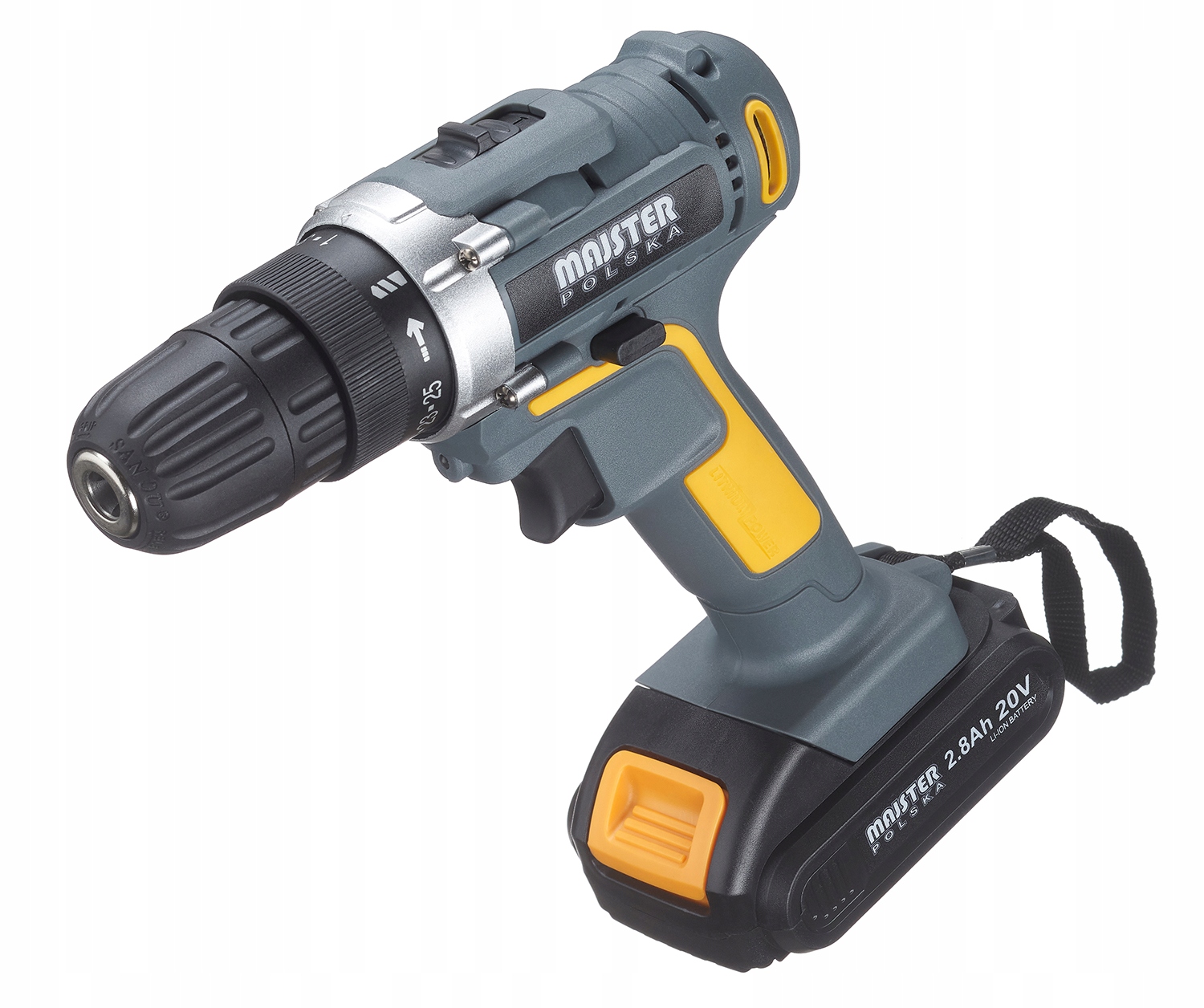 WIERTARKO WKRĘTARKA AKUMULATOROWA 20V WALIZKA 2AKU Kod producenta MP-0426