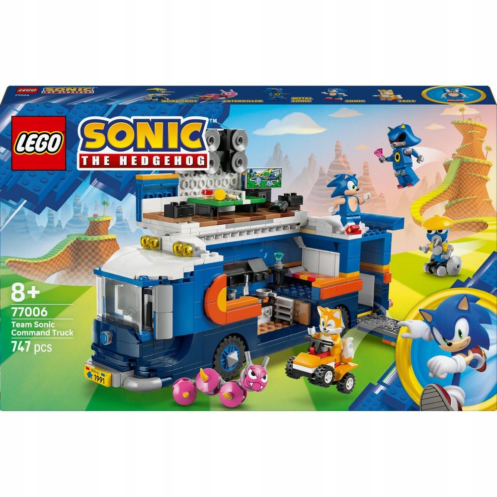 Lego Sonic The Hedgehog Sonic a vozidlo pro speciální úkoly 77006