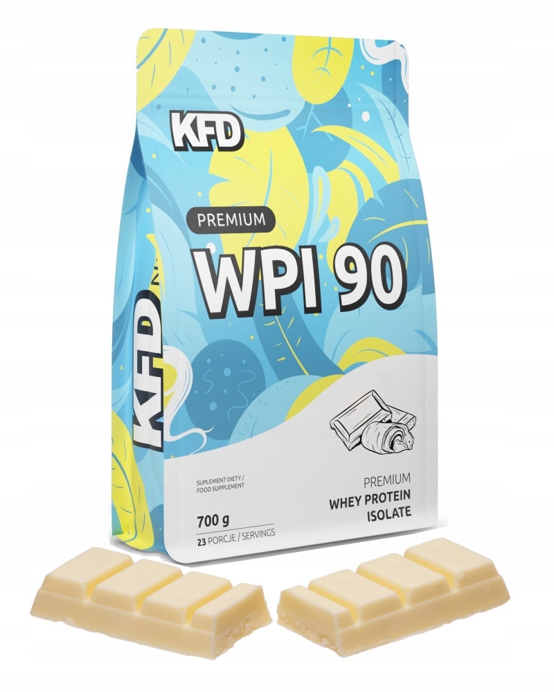 Protein proteinový izolát Wpi Kfd prášek 700 g příchuť bílá čokoláda