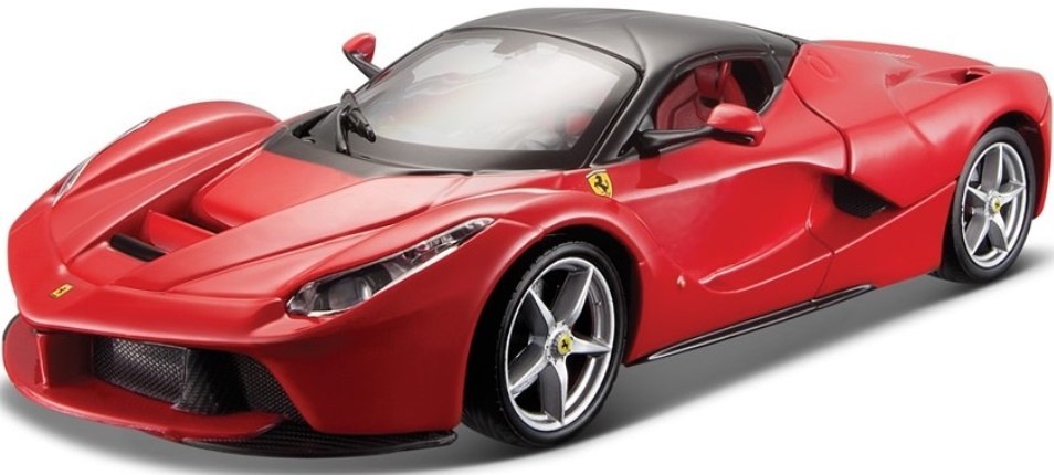 Ferrari LaFerrari F70 červený model Bburago 26001