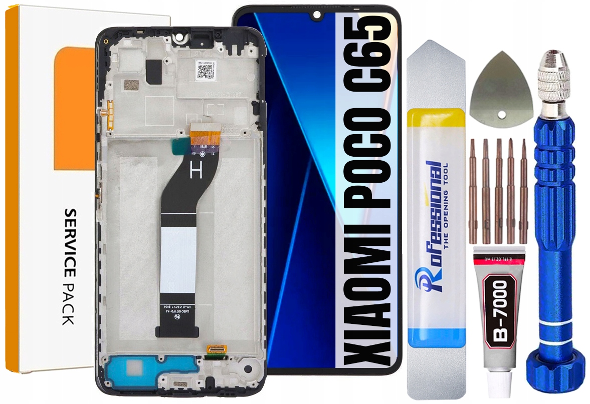 Displej Pro Xiaomi Poco C65 Originální LCD Displej Rámeček