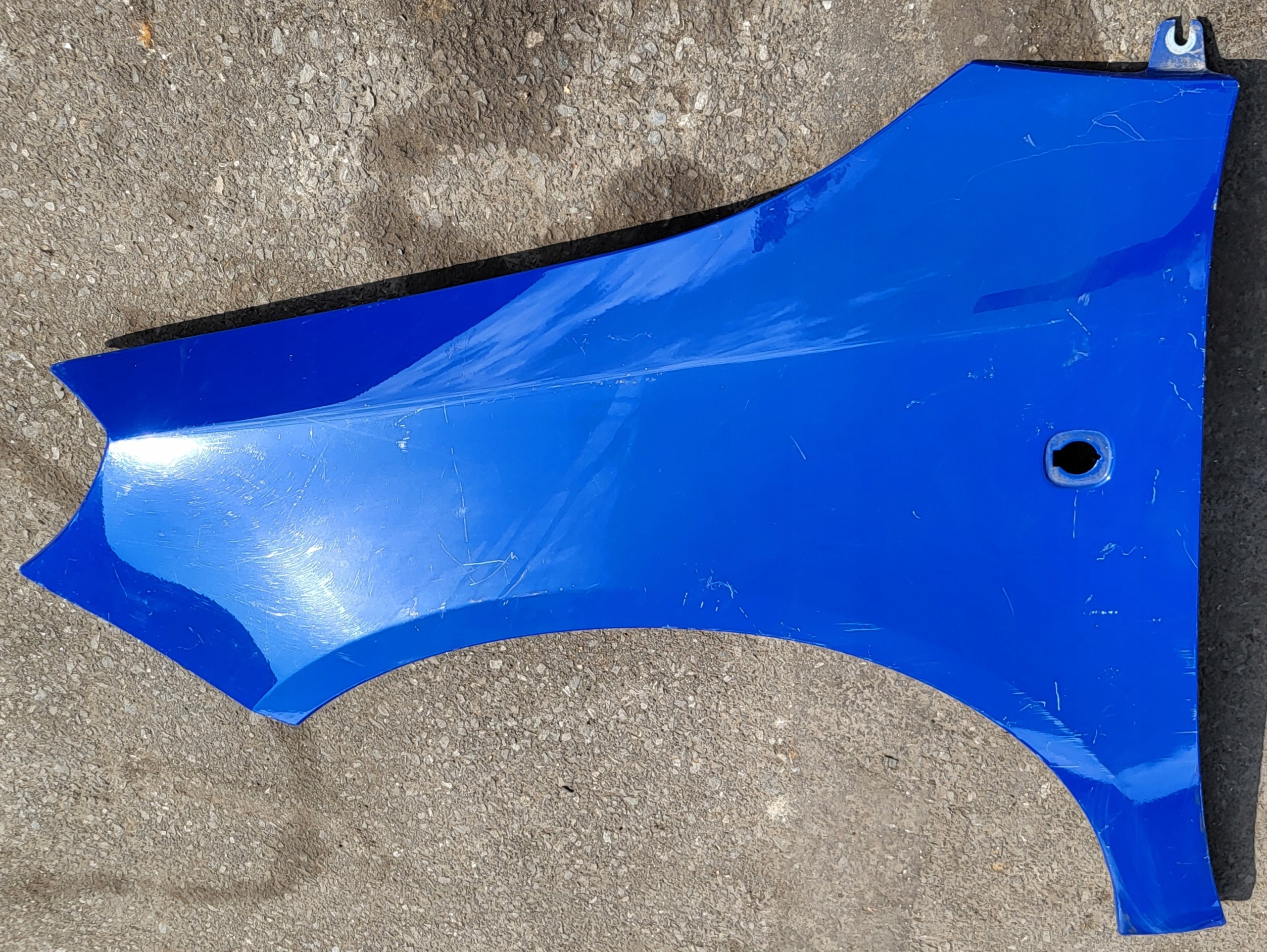 parafango sinistra Anteriore SKODA ROOMSTER e FABIA II Originale blu
