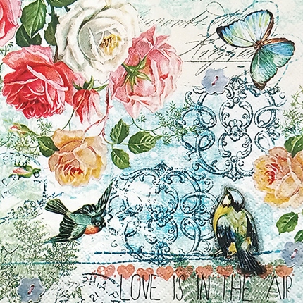 Papierowa Serwetka Decoupage Natura Vintage -1szt