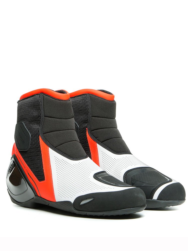 Topánky Dainese Dinamica Air 45 čierna/červená Fluo/biela