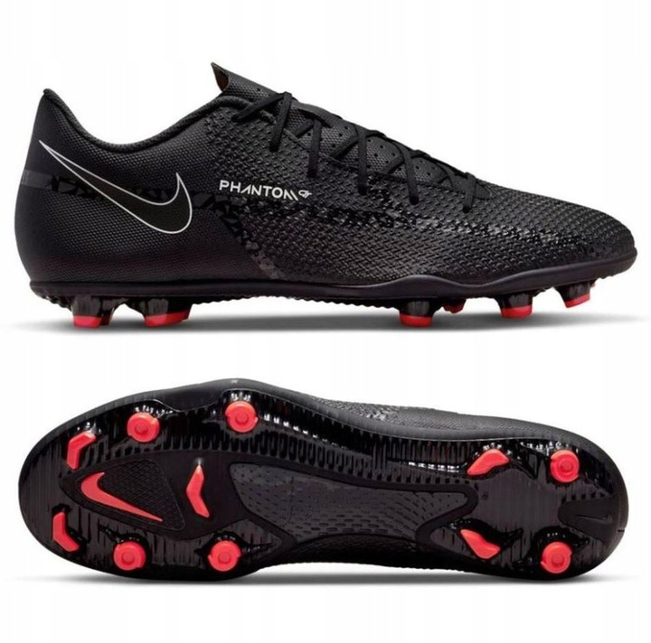 Fotbalová Obuv Fotbal Korky Lanky Nike Phantom GT2 Club černé 40,5