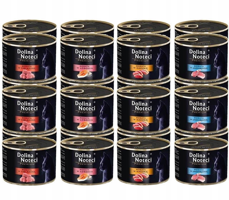 Dolina Noteci Premium pro kočky Mix Chutí 24x185g