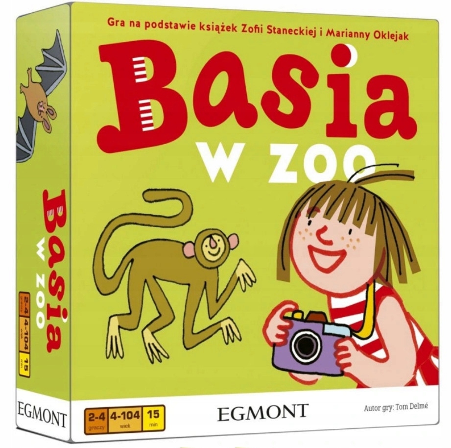 Gry dla Dzieci RODZINNE Basia w ZOO FAMILIJNE Wydawca Egmont