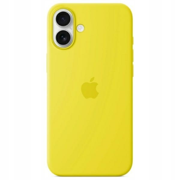 Apple Silicone Puzdro Pre Iphone 16 Plus 6.7 Pre Magsafe Žltý Star Fruit