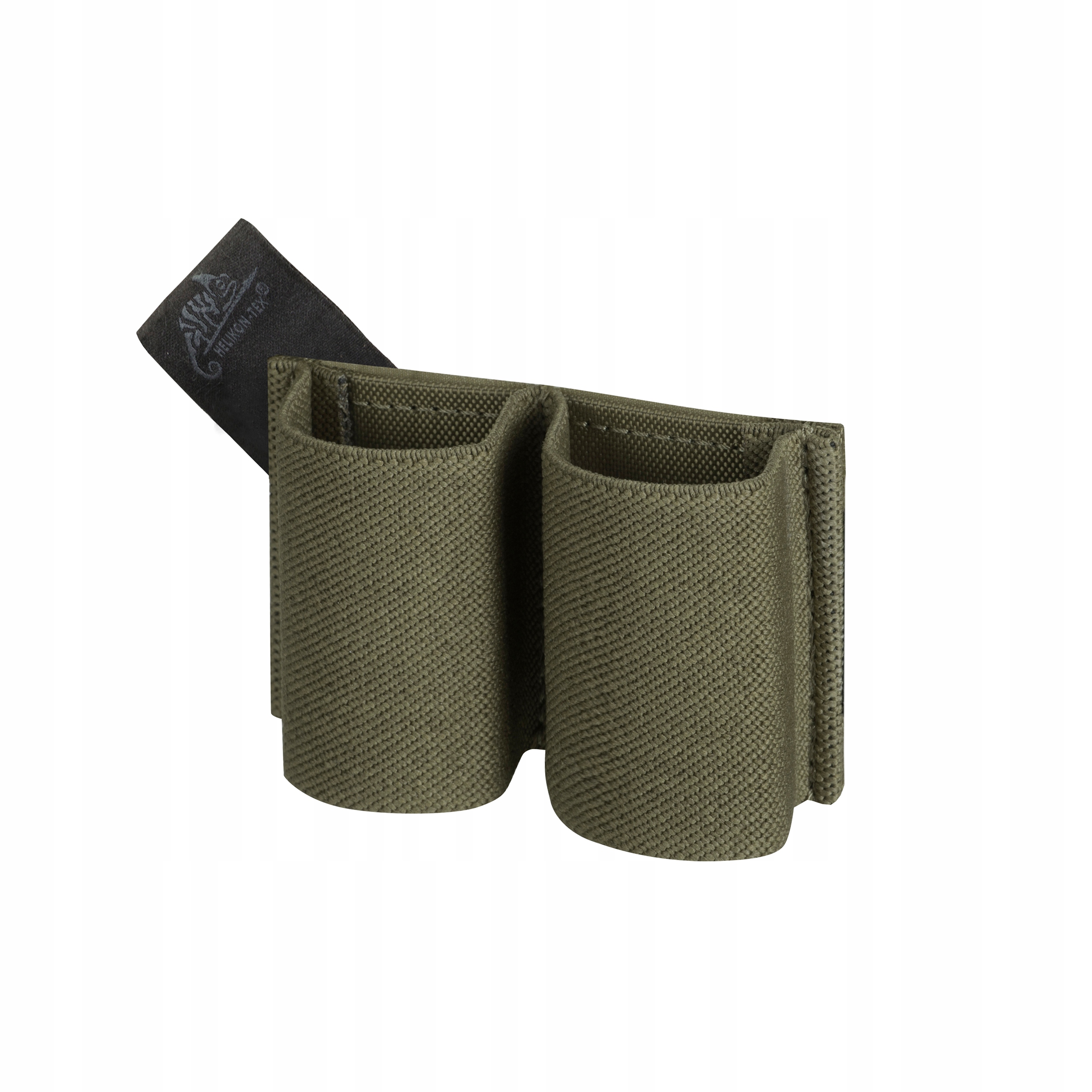 Podwójna ładownica Helikon Double Elastic Insert na magazynki Olive Green