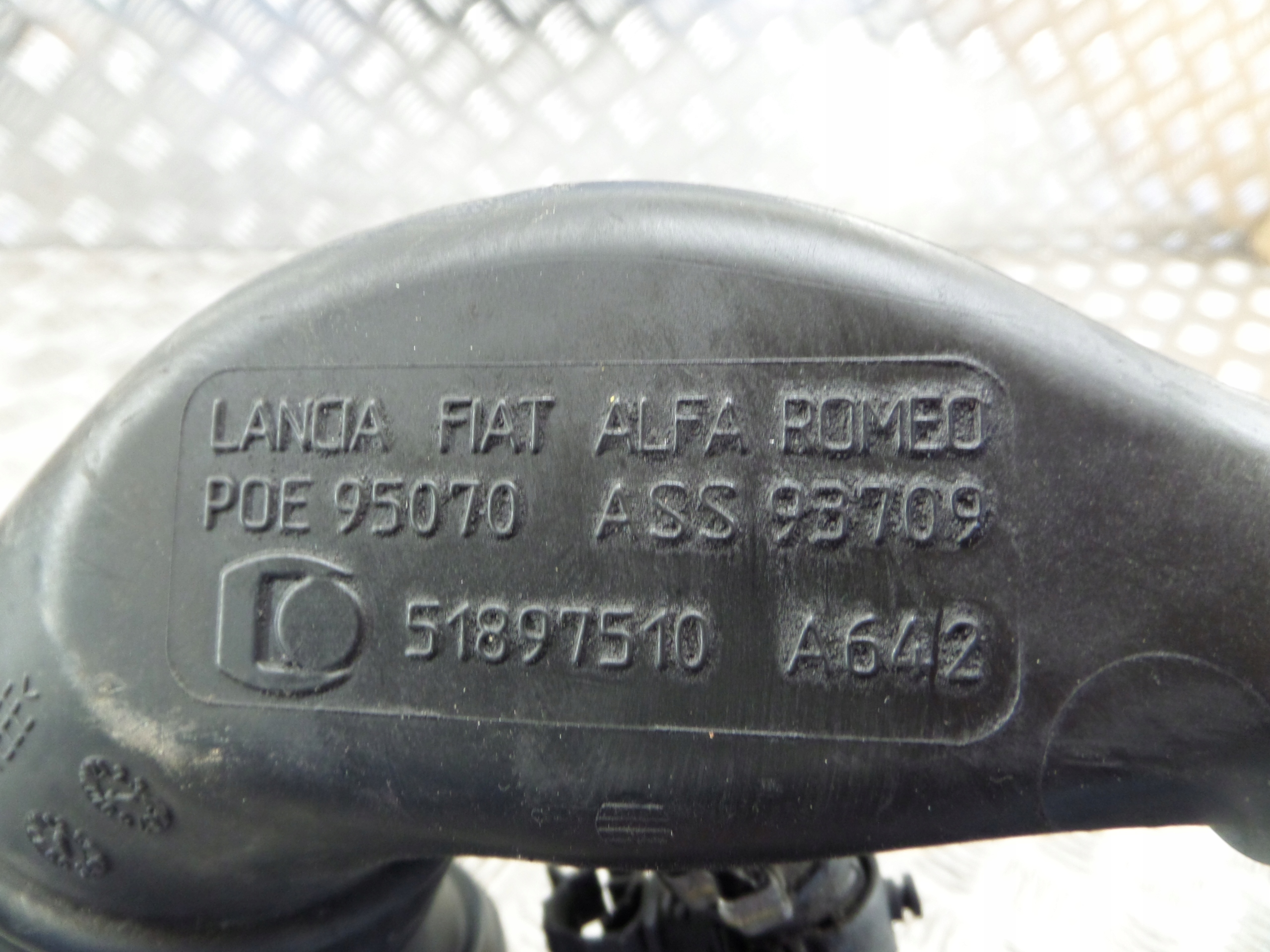 Fiat OE 51886332 Gehäuse filter luft