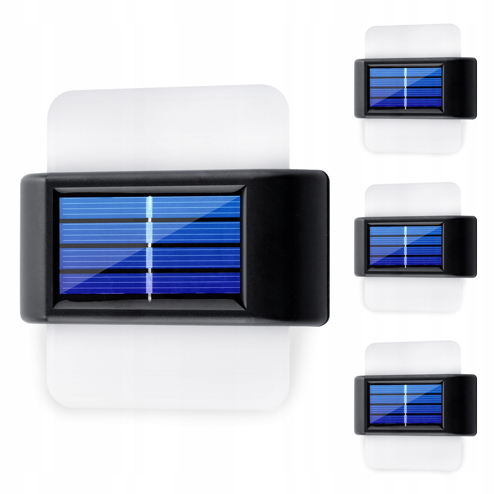 

4x Lampa Elewacyjna Solarna Led Kinkiet Ogrodowy