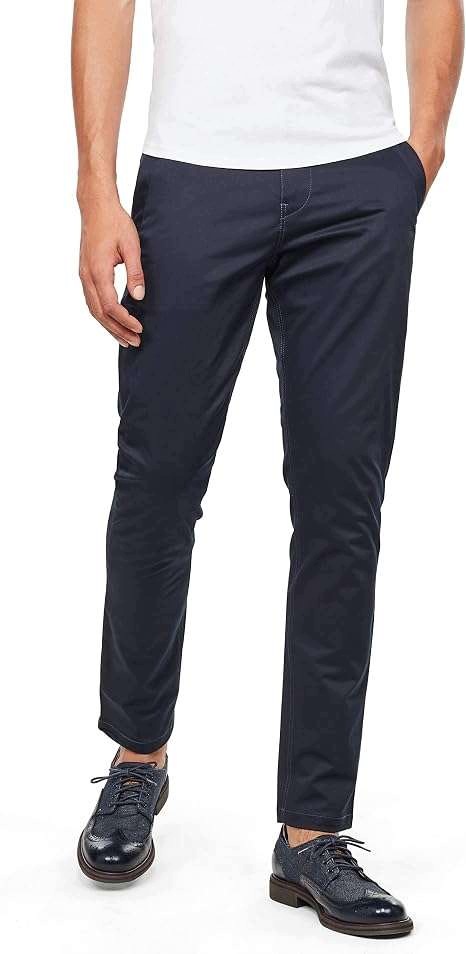 G-Star pánské elegantní kalhoty černé velikost W28 L32