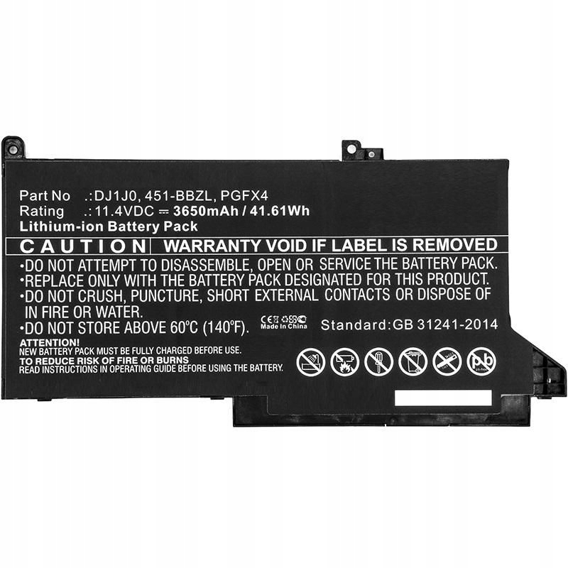 Baterie Notebook CoreParts pro Dell 42Wh