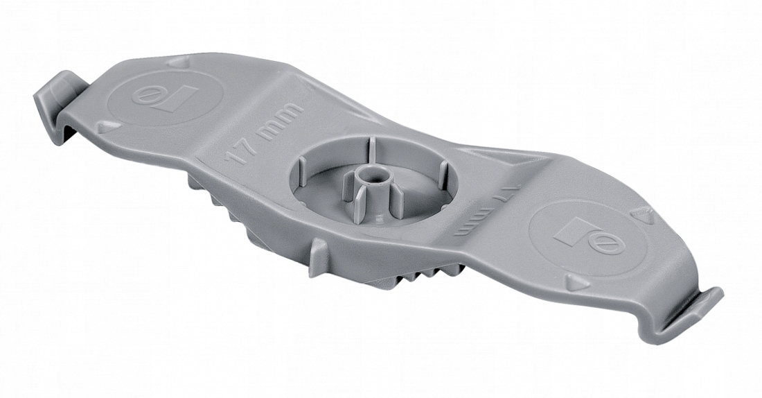 RAWLPLUG R-SC40II-TCD Uchwyt do kabli płaskich podtynkowych 2x17mm 90 szt.