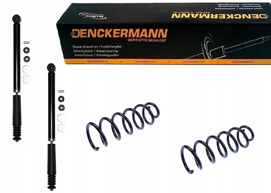 Tlumiče Krytu Odrazů Pružiny Dacia Logan II Sandero II 2012- Zadní Sada