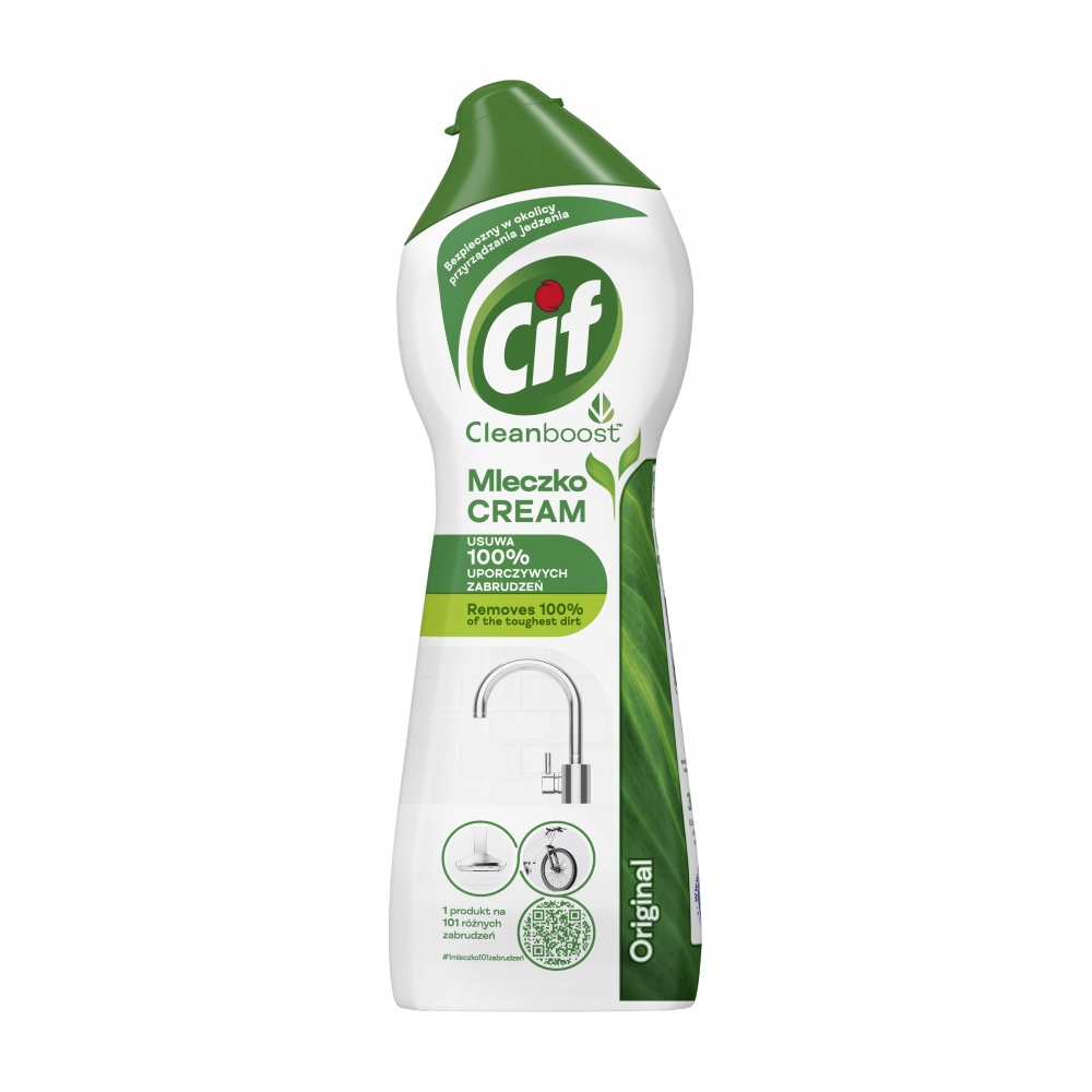 CIF CREAM MLECZKO UNIWERSALNE DO KUCHNI I ŁAZIENKI 250ML