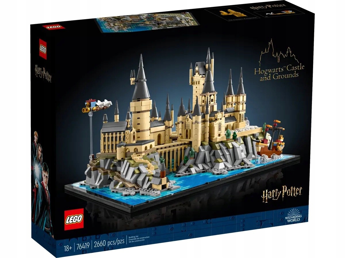 Lego Harry Potter 76419 Zámek Hogwarts a blána