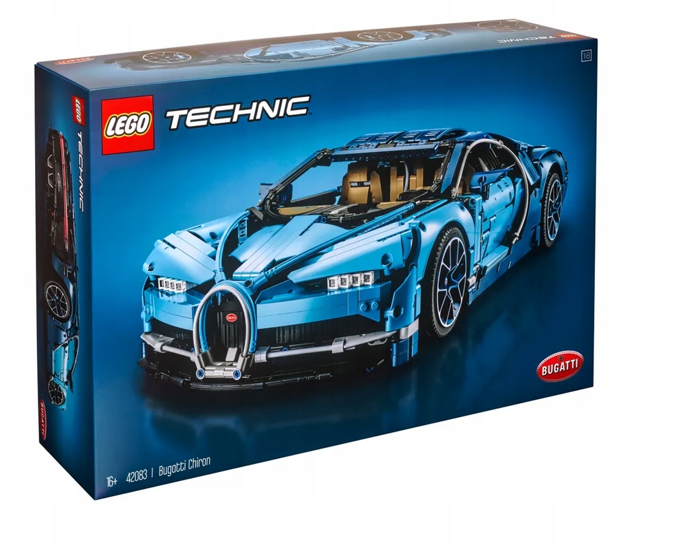 

Lego Technic Bugatti Chiron 42083 w skali 1:8
