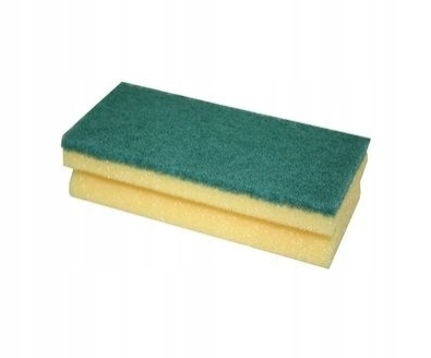 

Gąbka do szorowania z zielonym padem CleanPro 7x15