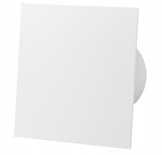 Koupelnový ventilátor dRim Ø125S plexi panel bílý