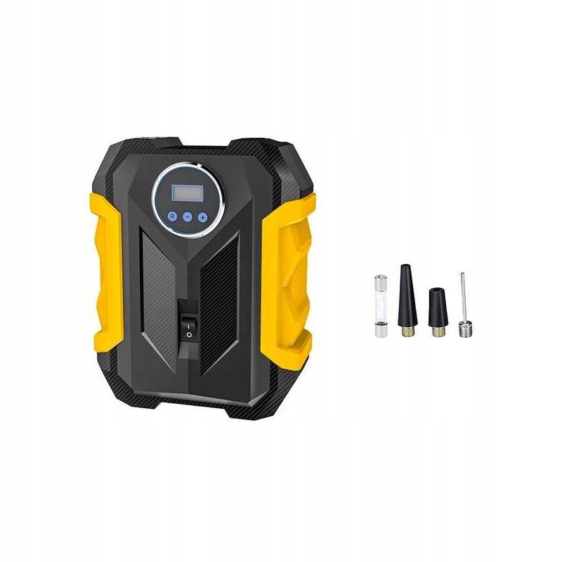 KOMPRESOR SAMOCHODOWY 12V 40L/min z wyświetlaczem LED długość kabla 3 metry