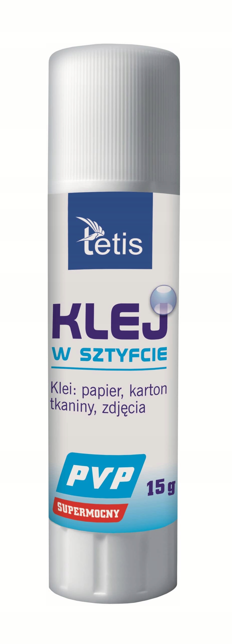 

Tetis Klej w sztyfcie bezbarwny 15g