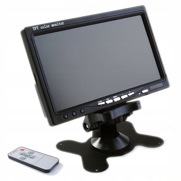 

Monitor LCD 7 cali Kamper Kombajn Ciągnik Koparka