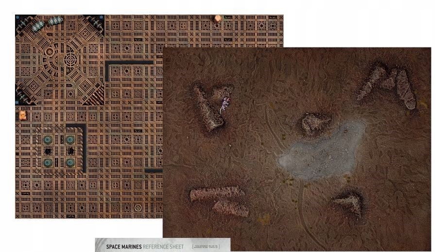 Warhammer 40000 Mata Rozkładana 30x22.4 cali Starter Set BEZ PUDŁA