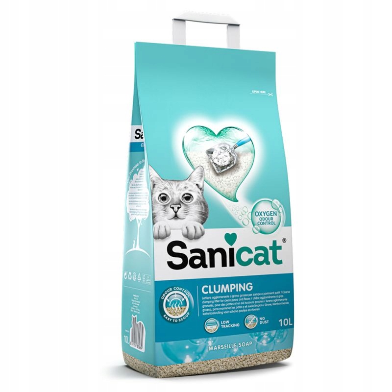 Sanicat Clumping 16 l bentonitové stelivo