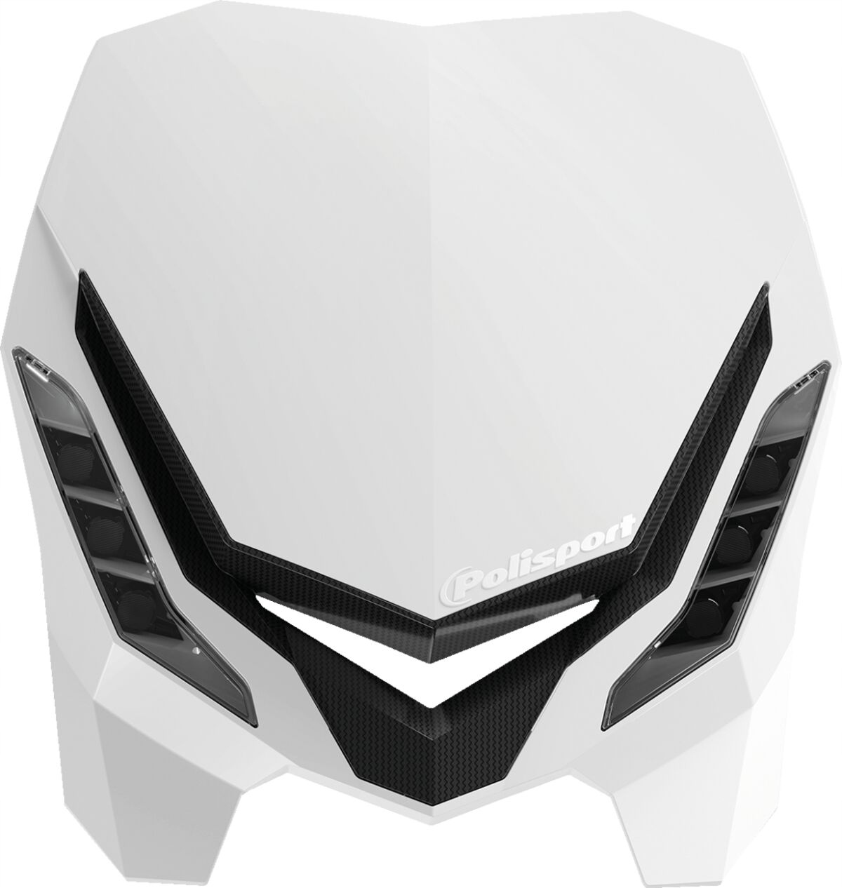 Reflektor Polisport E-blaze Led Biely/čierny