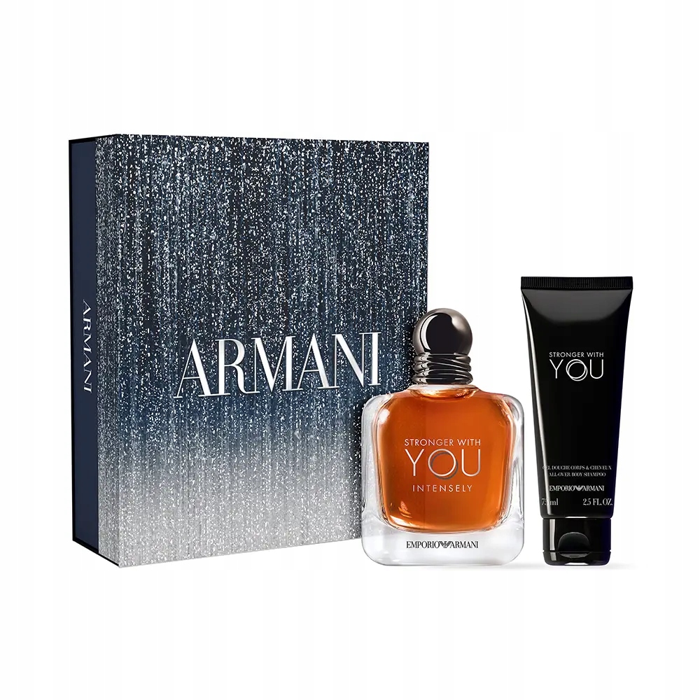 Giorgio Armani Stronger With You Intensely Pánský set: Parfémovaná voda