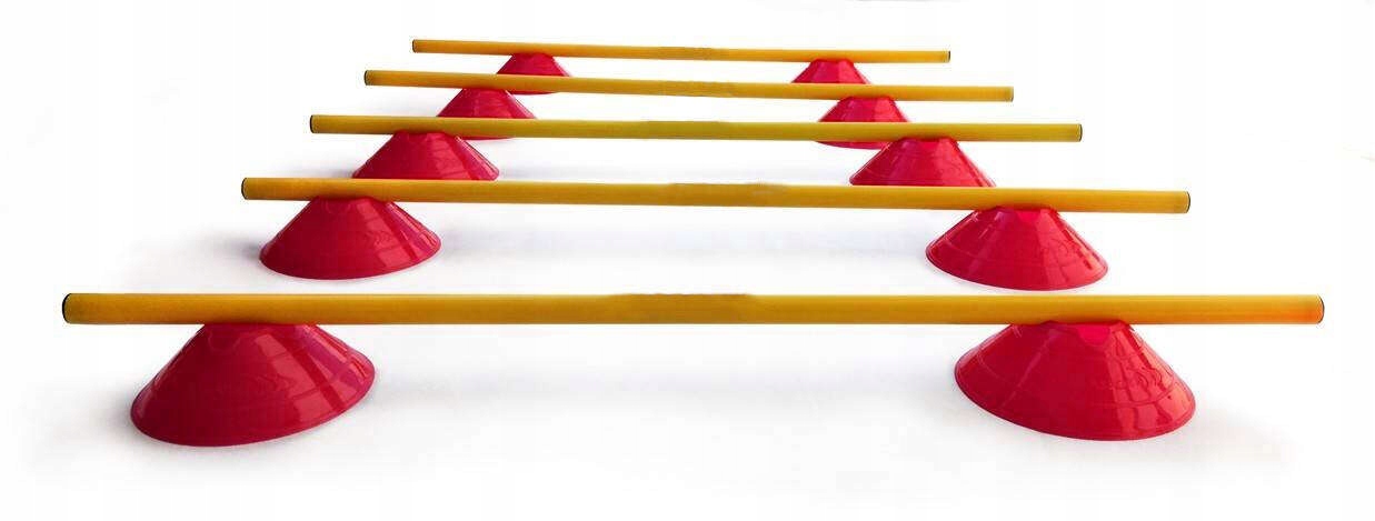 Zestaw Koordynacyjny Treningowy Laski Wysepki 6cm 1m