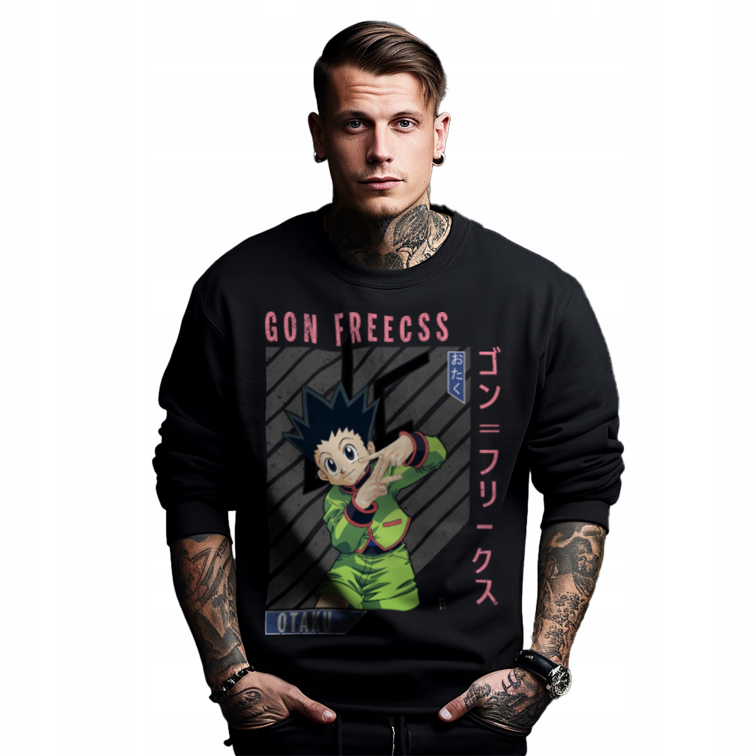 Mikina s potiskem Anime Gon Freecss