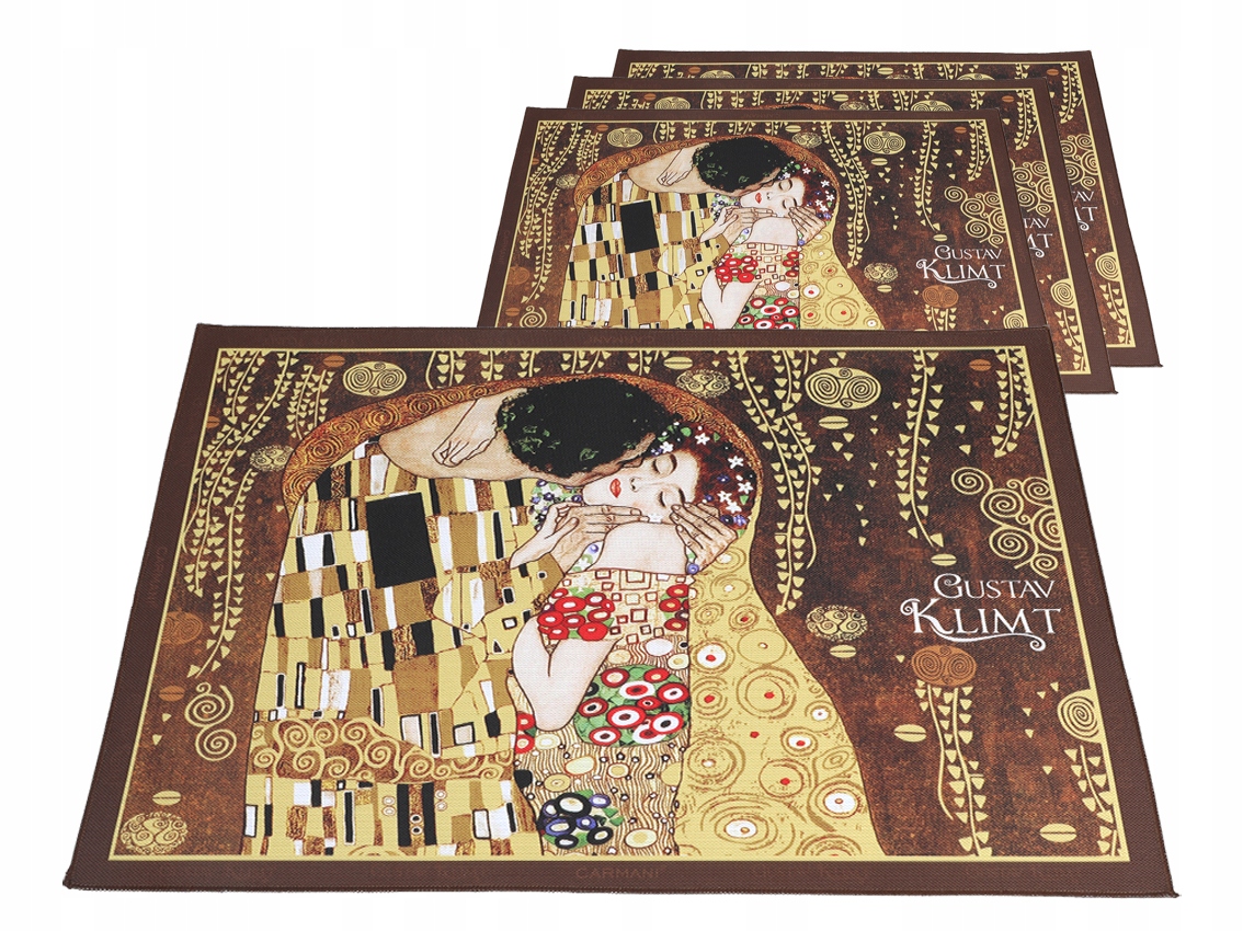 

4szt Podkładka na stół -g. Klimt Pocałunek 29x39cm