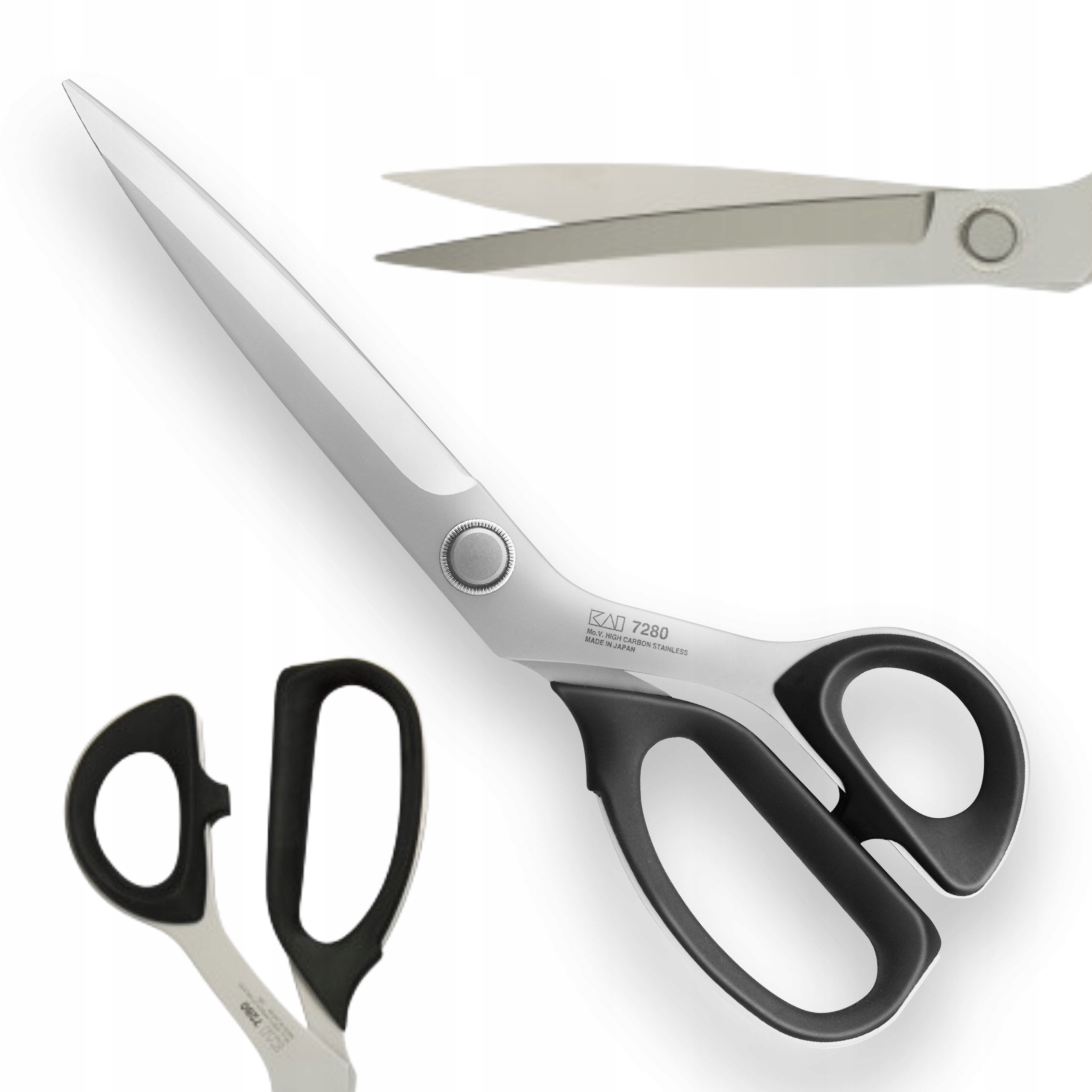 Krajčírske Nožnice Kai Japonské, Ostré, Na Tkaniny 28 CM 7280 Premium
