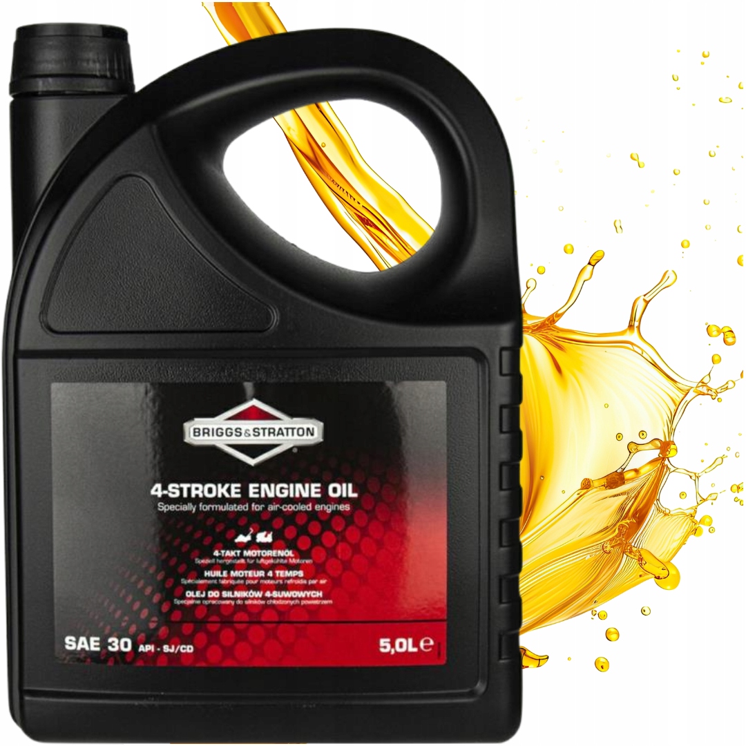 Motorový Olej Pre 4-TAKTNÉ Kosačky Sae 30 Briggs&stratton 5 L 100009E