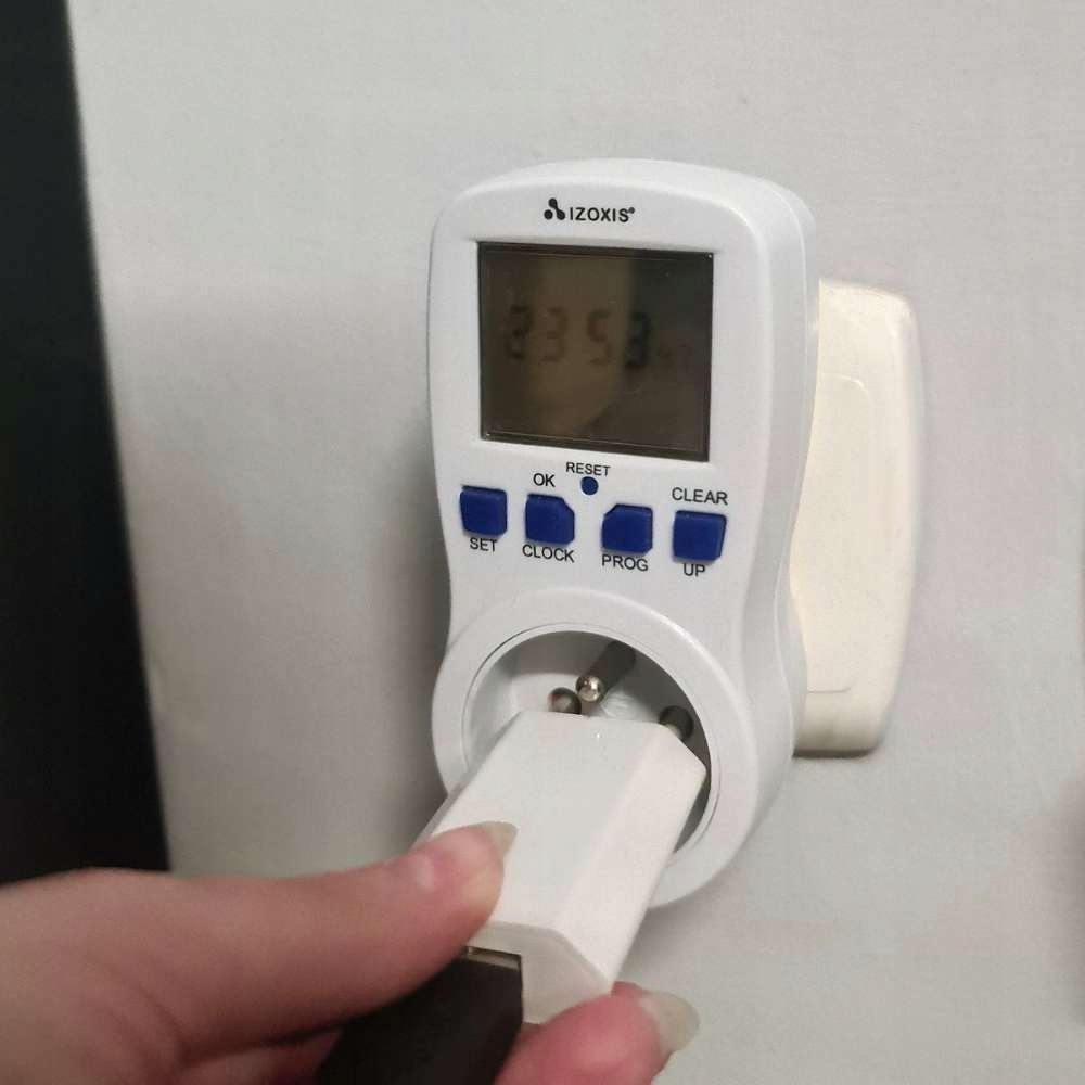 Elektroniczny Programator prądu lcd Czasowy timer EAN (GTIN) 5907765695784