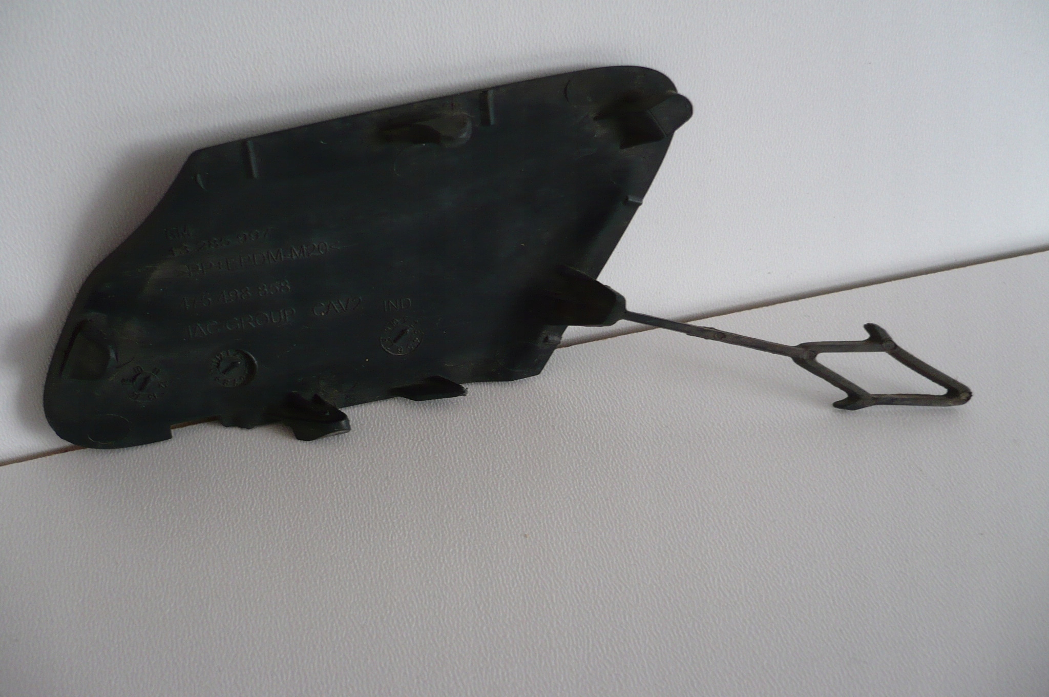 OPEL CORSA D LIFT 2011-14 towing hook cap bumper front