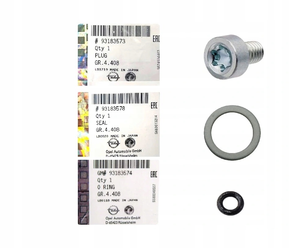 

Oring Korek AF40 Automat Insignia Zafira Astra