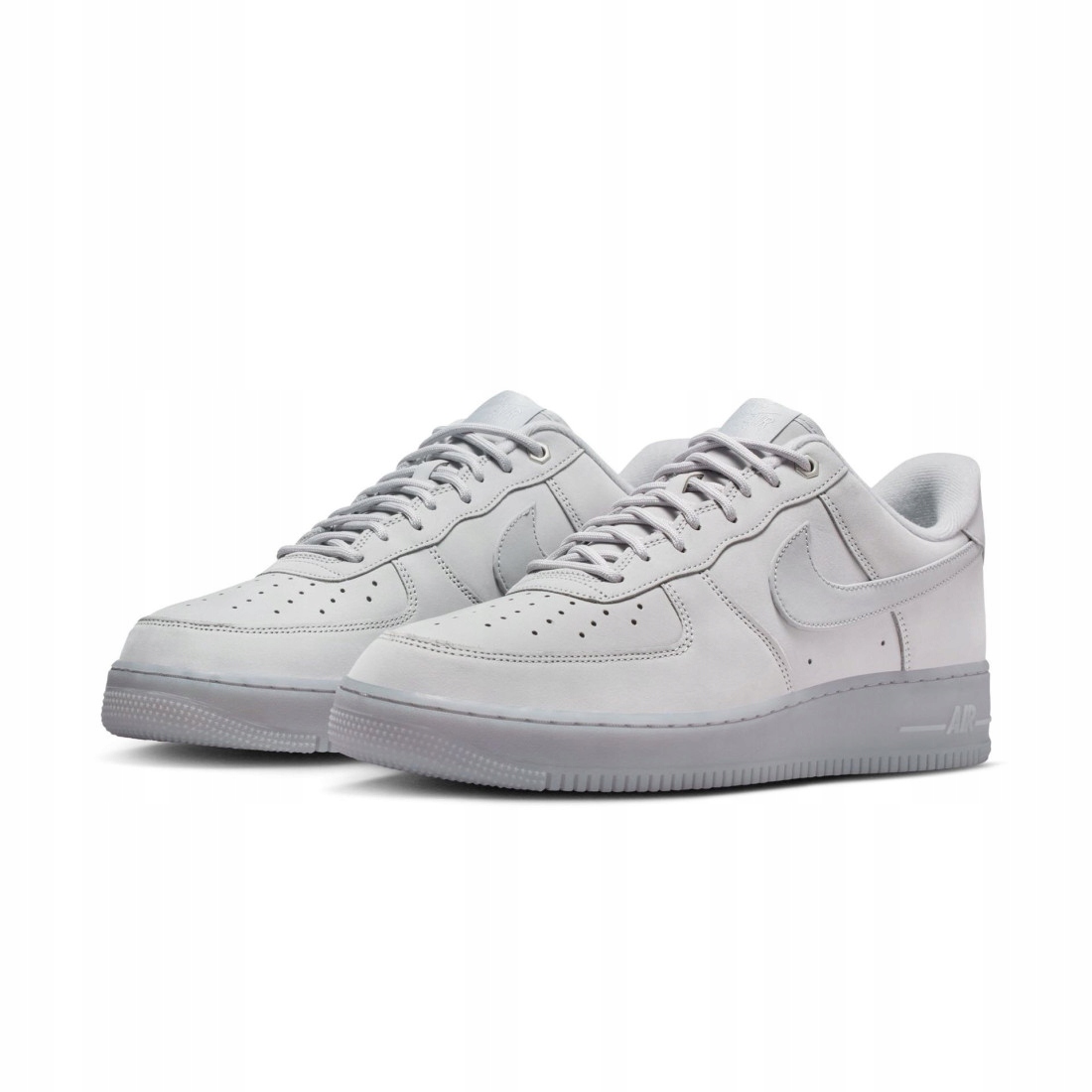 Pánské Šedé Kožené Tenisky Nike Air Force 1 0'7 Wb 44