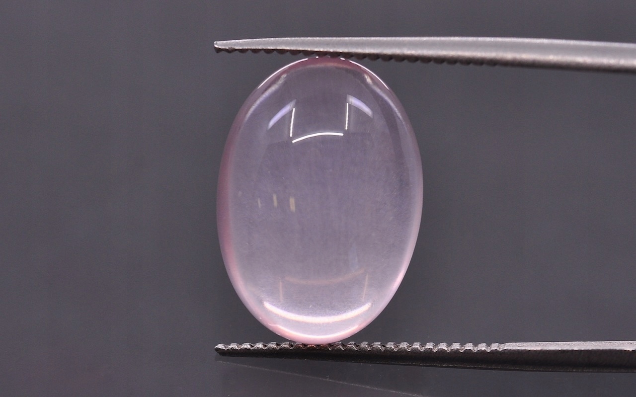 Růženín Aa kabošon ovál 14x10 mm