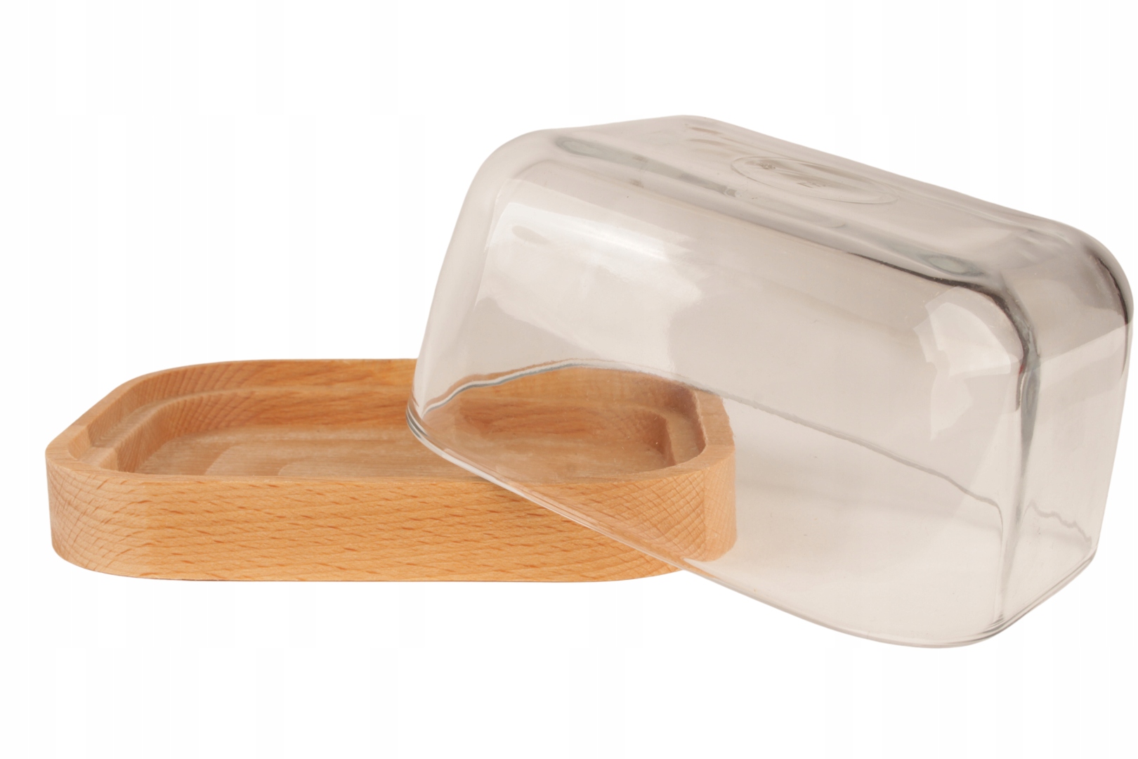 MASELNICA POJEMNIK NA MASŁO Z POKRYWKĄ MASELNICZKA ELEGANCKA TRADYCYJNA Stan opakowania oryginalne