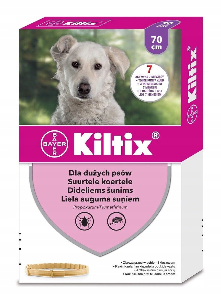 KILTIX KVP PHARMA DE Obroża duża 70cm