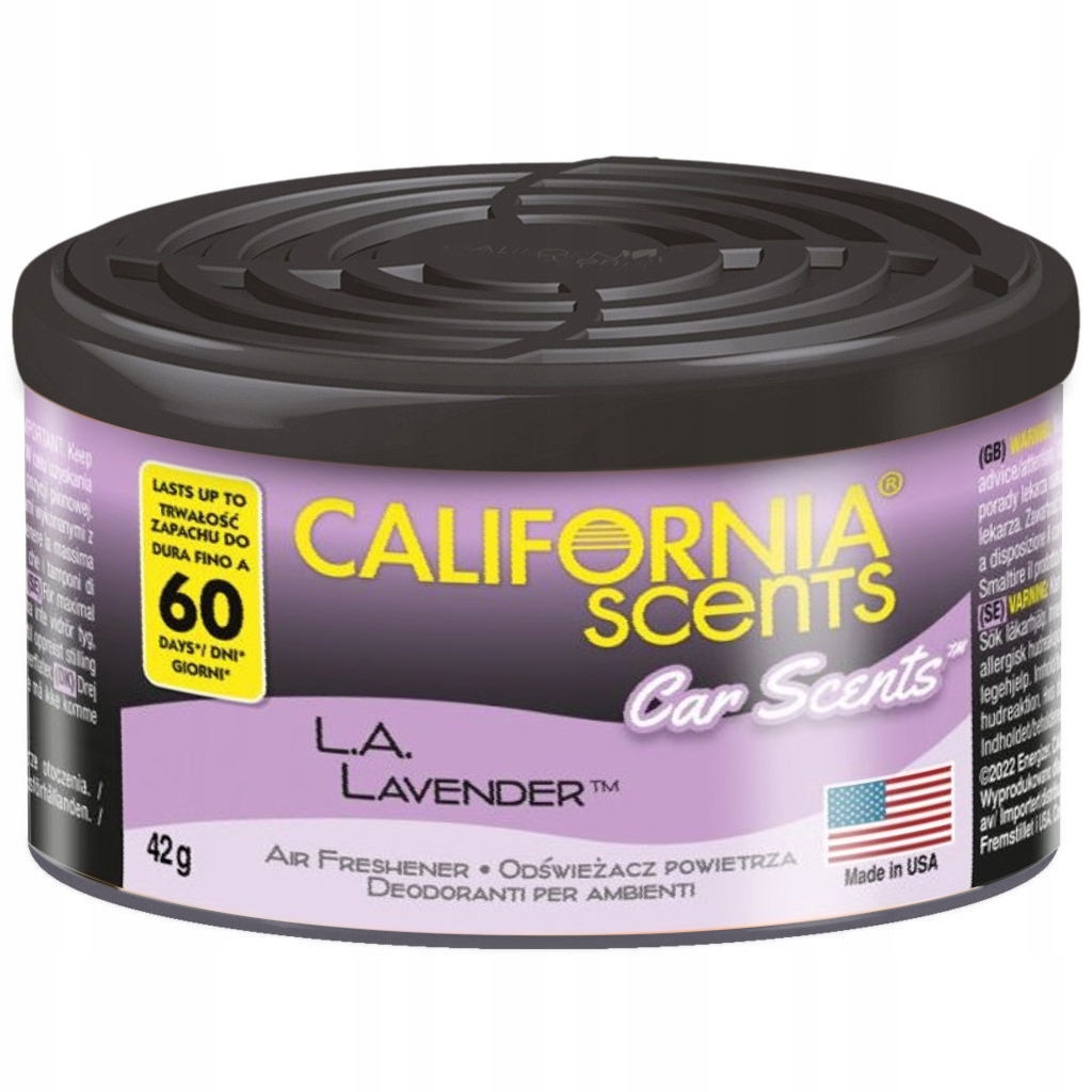 CALIFORNIA CAR SCENTS ZAPACH W PUSZCE LAVENDER